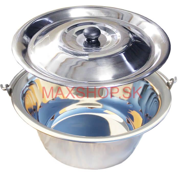 Antikorový kotlík 22 L + antikorová pokrievka