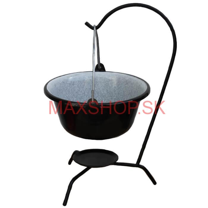 Smaltovaný servírovací kotlík 0,8 L