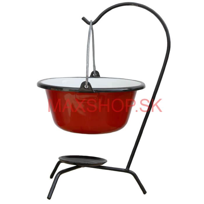 Smaltovaný servírovací kotlík 0,8 L