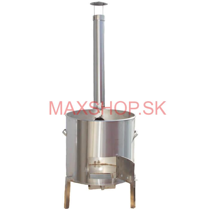 Nerezová zabíjačková kotlina 53 cm