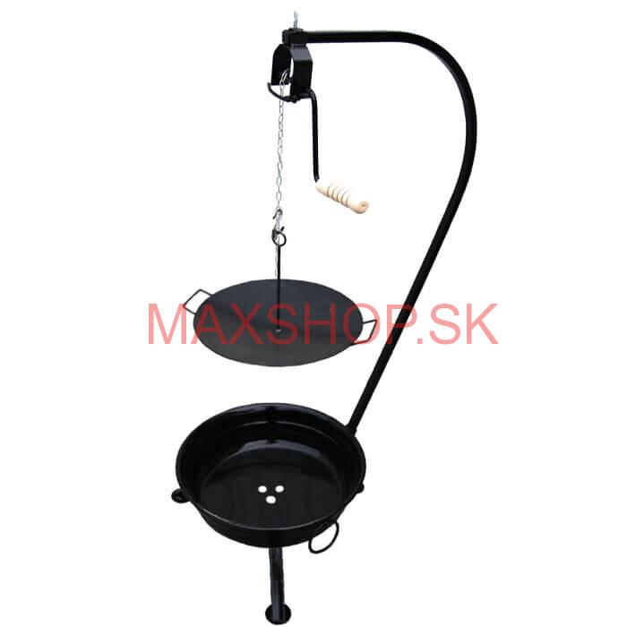 Prenosné ohnisko so stojanom