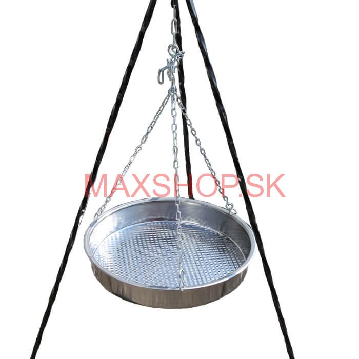 Nerezová panvica s retiazkou 42 cm