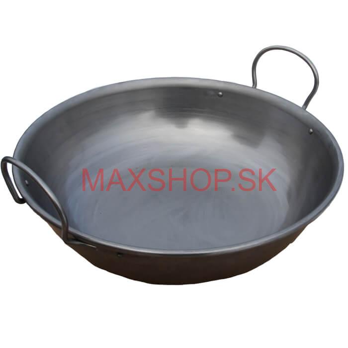 Hlboká železná grilovacia panvica 36 cm