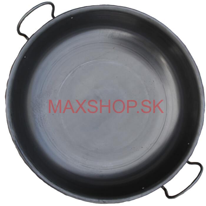 Hlboká železná grilovacia panvica 46 cm