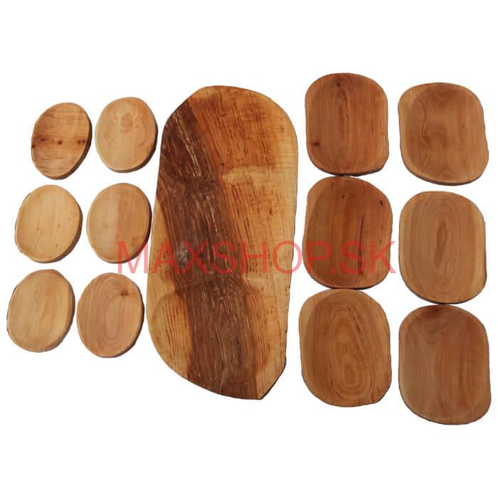 Servírovacia drevená súprava (13 dielov)