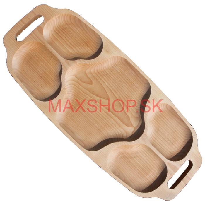 Servírovací drevený podnos