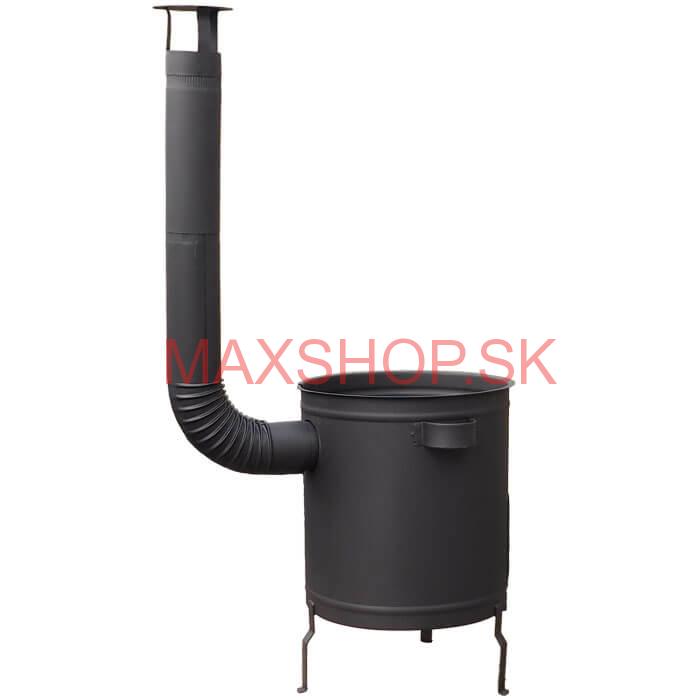 Hrubostenná kotlina 45 cm (1,5 mm) STRONG + žiaruvzdorná farba Plus 600