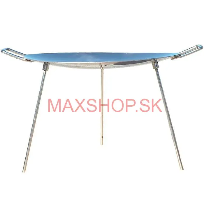 Nerezová panvica s nožičkami 55 cm BBQ