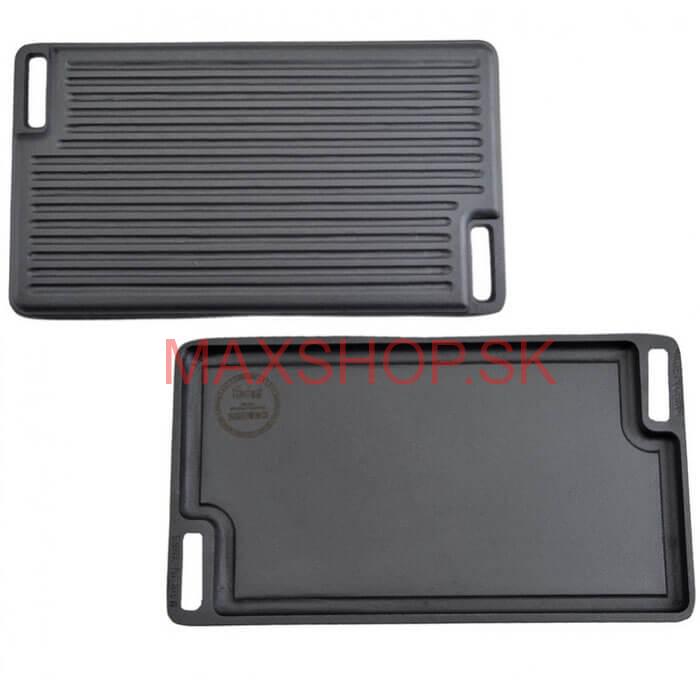 Liatinová grilovacia platňa 45 x 26 cm