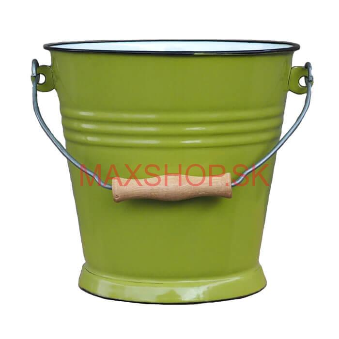 Smaltované vedro 5 l GREEN