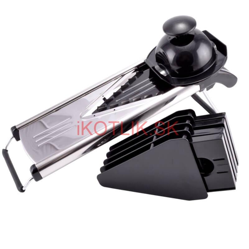 Multifunkčný V-krájač + sada plátov na krájanie