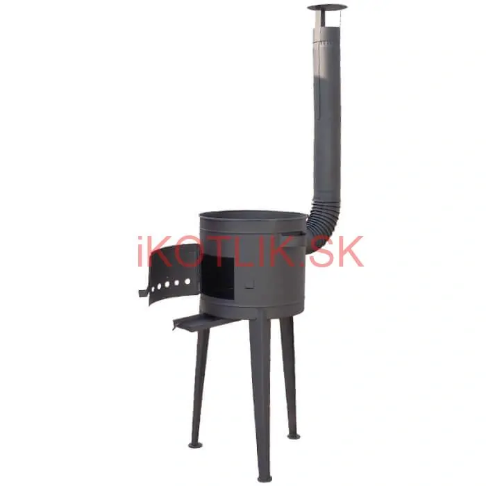 Vysoká kotlina 42 cm (1,5 mm) HODO + žiaruvzdorná farba PLUS 600