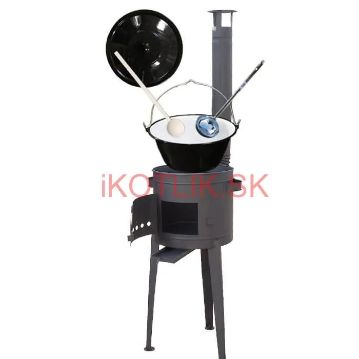 Smaltovaný kotlík 20 L (1,2 mm) + vysoká kotlina (2,0 mm) HODO 42 PLUS 600