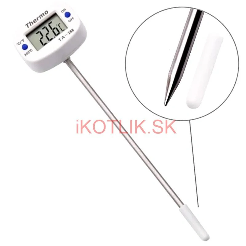 Kuchynský digitálny teplomer