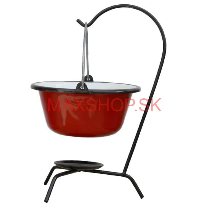 Smaltovaný servírovací kotlík 0,8 L