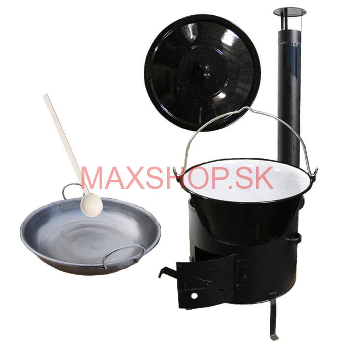 Kotlíkový gulášový Party MIX2 + smaltovaný kotlík 30 L 