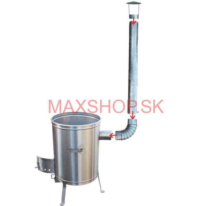 Nerezová kotlina pod kotlíky 36 cm LUX