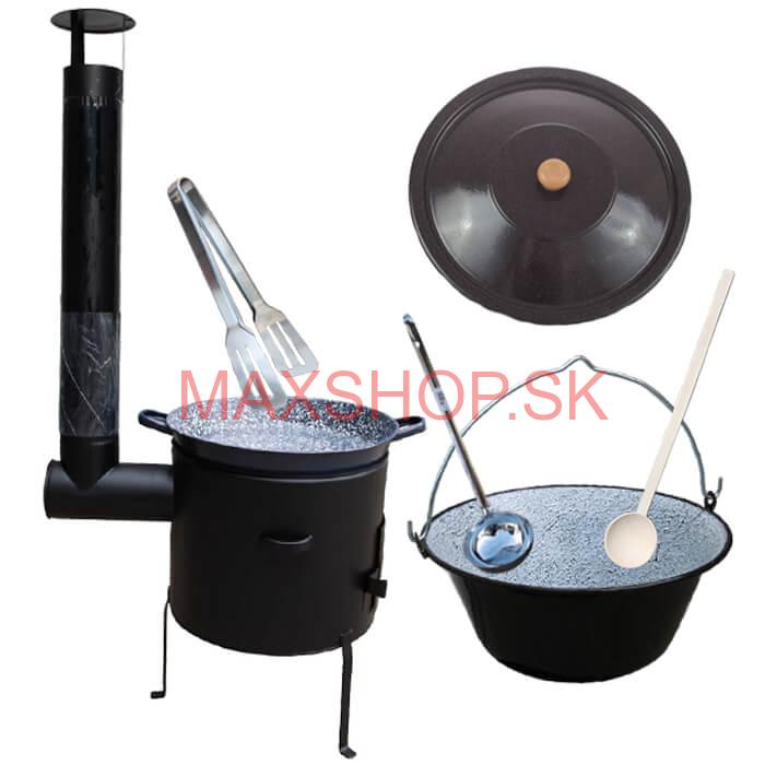 Kotlíková súprava 16 L + grilovacia panvica MIX