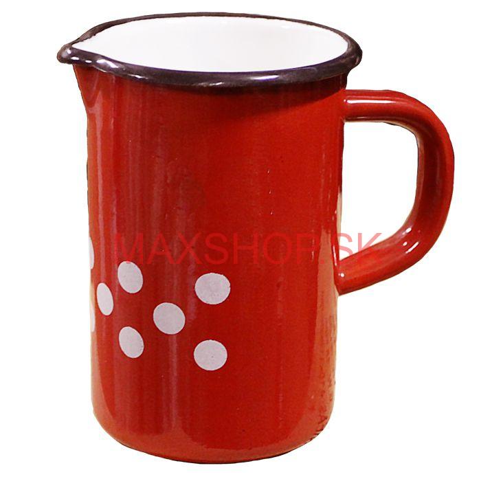 Smaltovaná kanvica 0,5 L