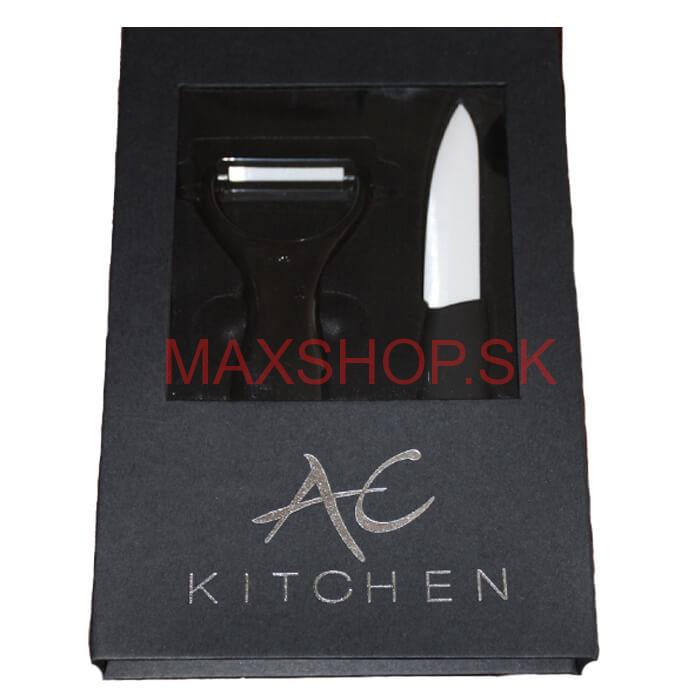 Keramický nôž + škrabka