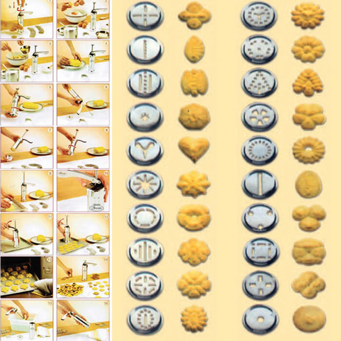 Strojček na vykrajovanie drobného cesta